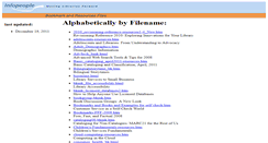 Desktop Screenshot of bookmarks.infopeople.org