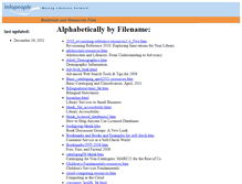 Tablet Screenshot of bookmarks.infopeople.org