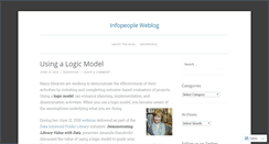 Desktop Screenshot of infoblog.infopeople.org