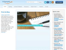 Tablet Screenshot of infopeople.org